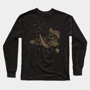 Virgo, A Zodiac Sign Test Long Sleeve T-Shirt